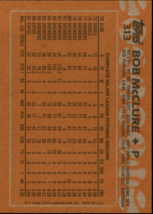 1988 Topps Baseball Card Pick 255-512 - Picture 113 of 495