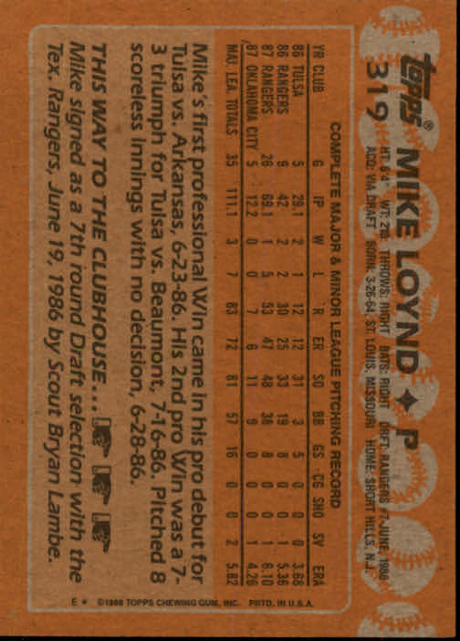 1988 Topps Baseball Card Pick 255-512 - Picture 125 of 495