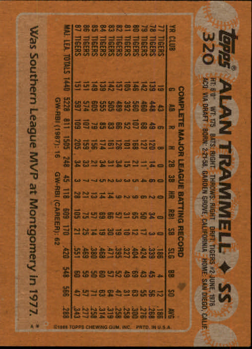 1988 Topps Baseball Card Pick 255-512 - Picture 127 of 495