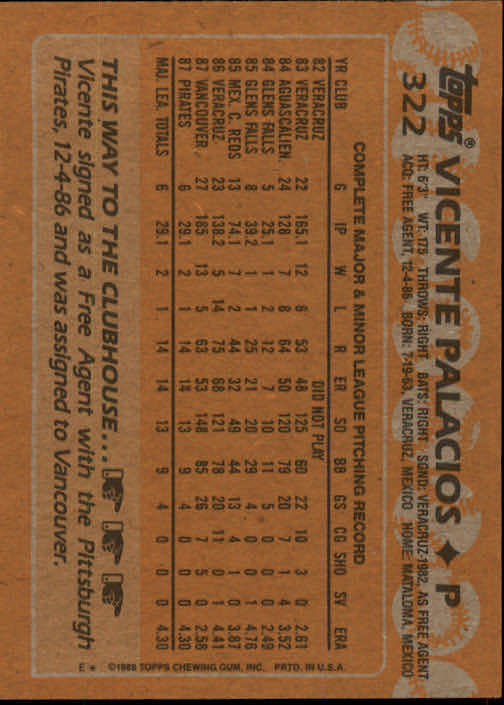 1988 Topps Baseball Card Pick 255-512 - Picture 131 of 495