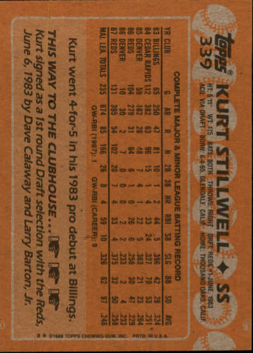 1988 Topps Baseball Card Pick 255-512 - Picture 165 of 495