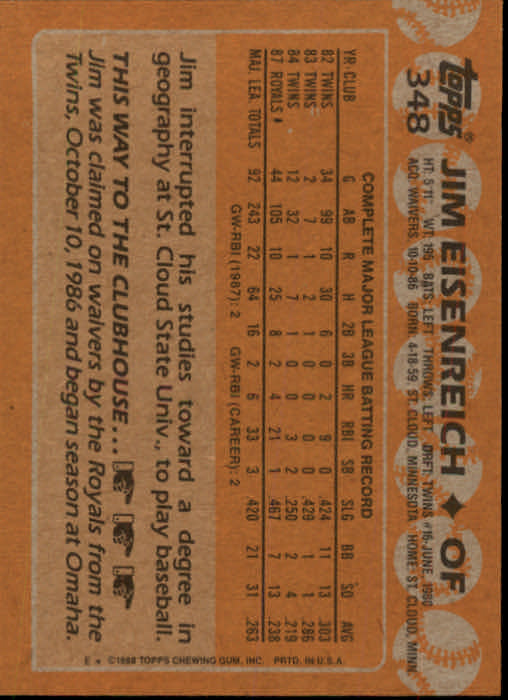 1988 Topps Baseball Card Pick 255-512 - Picture 183 of 495