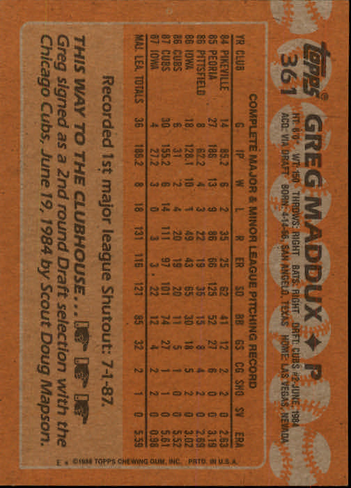 1988 Topps Baseball Card Pick 255-512 - Picture 207 of 495