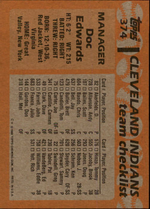 1988 Topps Baseball Card Pick 255-512 - Picture 229 of 495