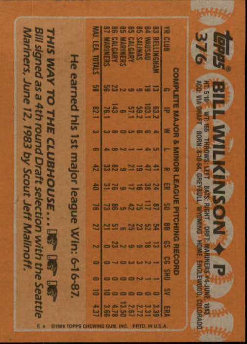 1988 Topps Baseball Card Pick 255-512 - Picture 233 of 495