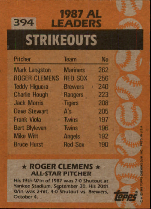 1988 Topps Baseball Card Pick 255-512 - Picture 267 of 495