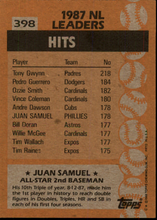 1988 Topps Baseball Card Pick 255-512 - Picture 275 of 495