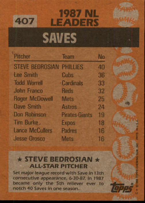 1988 Topps Baseball Card Pick 255-512 - Picture 291 of 495
