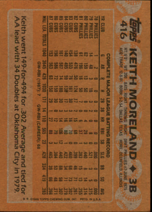 1988 Topps Baseball Card Pick 255-512 - Picture 307 of 495