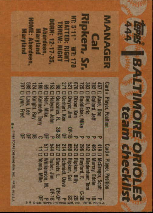 1988 Topps Baseball Card Pick 255-512 - Picture 363 of 495