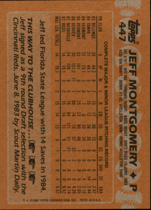 1988 Topps Baseball Card Pick 255-512 - Picture 369 of 495
