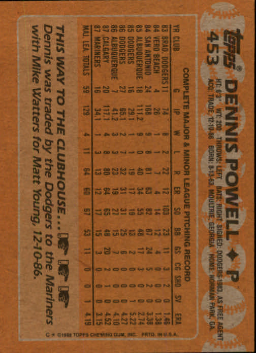 1988 Topps Baseball Card Pick 255-512 - Picture 379 of 495