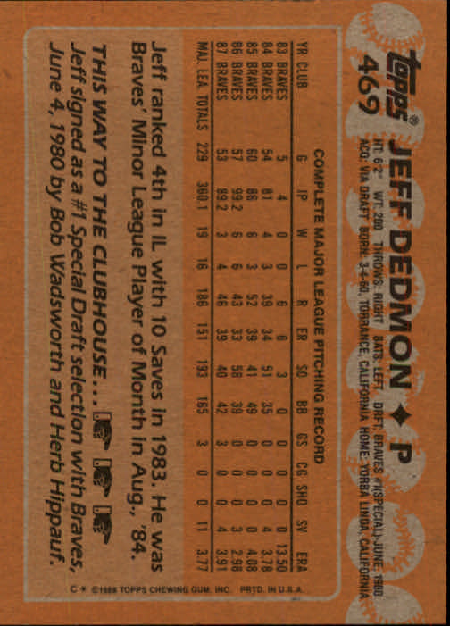 1988 Topps Baseball Card Pick 255-512 - Picture 411 of 495