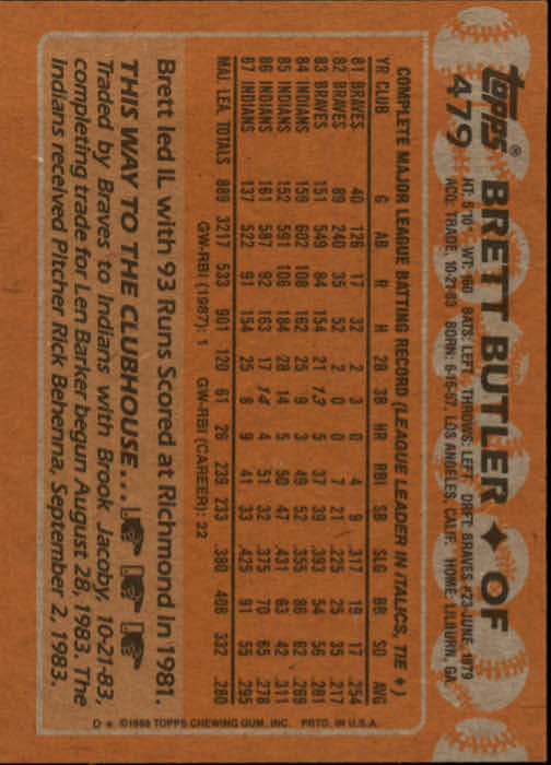 1988 Topps Baseball Card Pick 255-512 - Picture 431 of 495