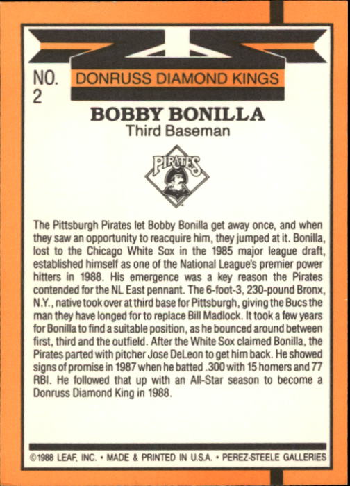 A9832- 1989 Donruss Baseball Cards 1-250 +Rookies -You Pick- 10+ FREE US SHIP - Picture 5 of 501