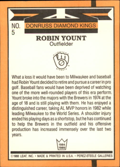 A9832- 1989 Donruss Baseball Cards 1-250 +Rookies -You Pick- 10+ FREE US SHIP - Picture 11 of 501