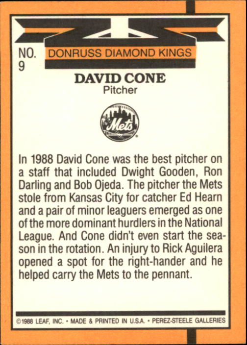 A9832- 1989 Donruss Baseball Cards 1-250 +Rookies -You Pick- 10+ FREE US SHIP - Picture 19 of 501
