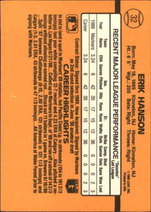 A9832- 1989 Donruss Baseball Cards 1-250 +Rookies -You Pick- 10+ FREE US SHIP - Picture 65 of 501