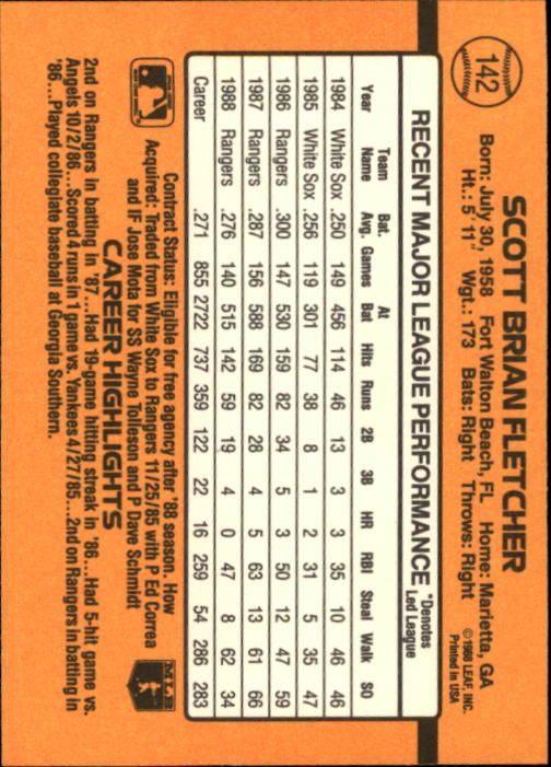 A9832- 1989 Donruss Baseball Cards 1-250 +Rookies -You Pick- 10+ FREE US SHIP - Picture 285 of 501