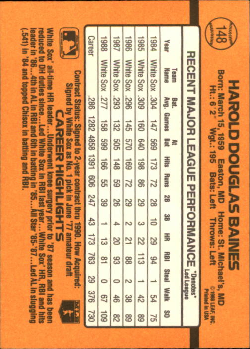 A9832- 1989 Donruss Baseball Cards 1-250 +Rookies -You Pick- 10+ FREE US SHIP - Picture 297 of 501