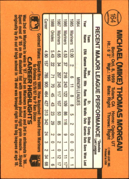 A9832- 1989 Donruss Baseball Cards 1-250 +Rookies -You Pick- 10+ FREE US SHIP - Picture 329 of 501