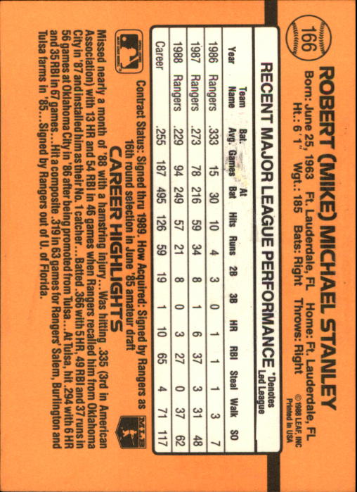 A9832- 1989 Donruss Baseball Cards 1-250 +Rookies -You Pick- 10+ FREE US SHIP - Picture 333 of 501