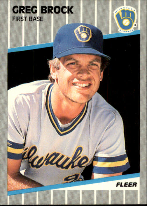 B2619- 1989 Fleer Baseball Card #s 1-244 +Rookies -You Pick- 10+ FREE US SHIP - Picture 366 of 493