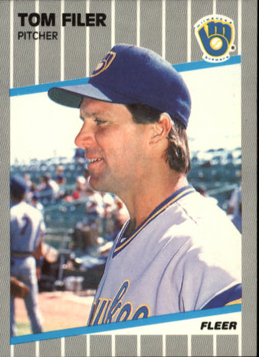 B2619- 1989 Fleer Baseball Card #s 1-244 +Rookies -You Pick- 10+ FREE US SHIP - Picture 374 of 493