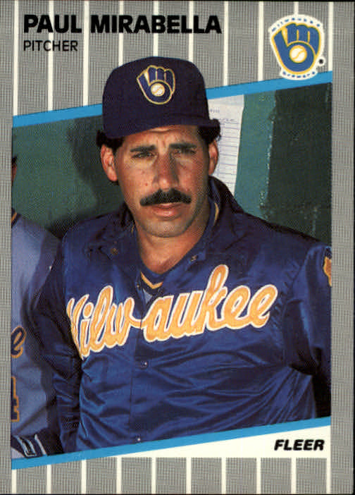 B2619- 1989 Fleer Baseball Card #s 1-244 +Rookies -You Pick- 10+ FREE US SHIP - Picture 388 of 493
