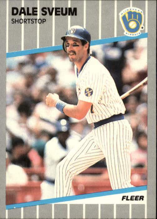 B2619- 1989 Fleer Baseball Card #s 1-244 +Rookies -You Pick- 10+ FREE US SHIP - Picture 400 of 493