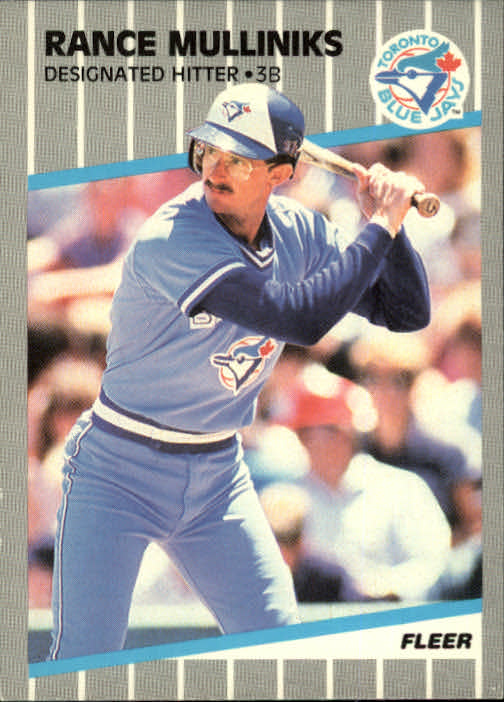 B2619- 1989 Fleer Baseball Card #s 1-244 +Rookies -You Pick- 10+ FREE US SHIP - Picture 488 of 493