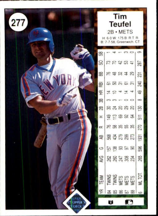 1989 Upper Deck Baseball Card Pick 249-496 - Picture 59 of 491