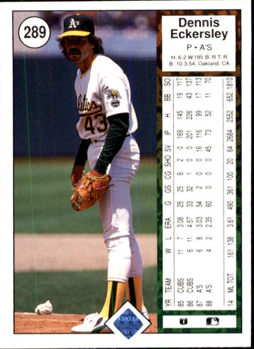 1989 Upper Deck Baseball Card Pick 249-496 - Picture 83 of 491