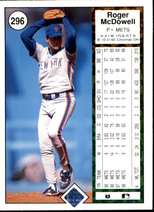 1989 Upper Deck Baseball Card Pick 249-496 - Picture 97 of 491