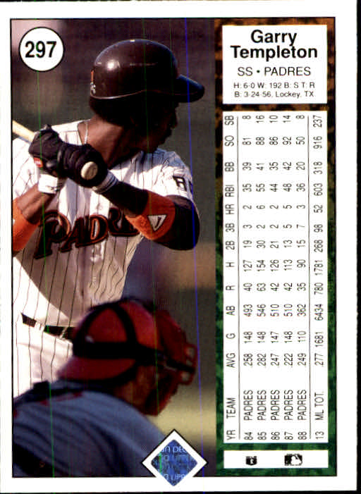 1989 Upper Deck Baseball Card Pick 249-496 - Picture 99 of 491
