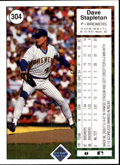 1989 Upper Deck Baseball Card Pick 249-496 - Picture 113 of 491
