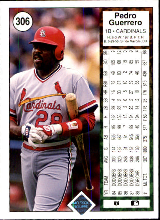 1989 Upper Deck Baseball Card Pick 249-496 - Picture 117 of 491