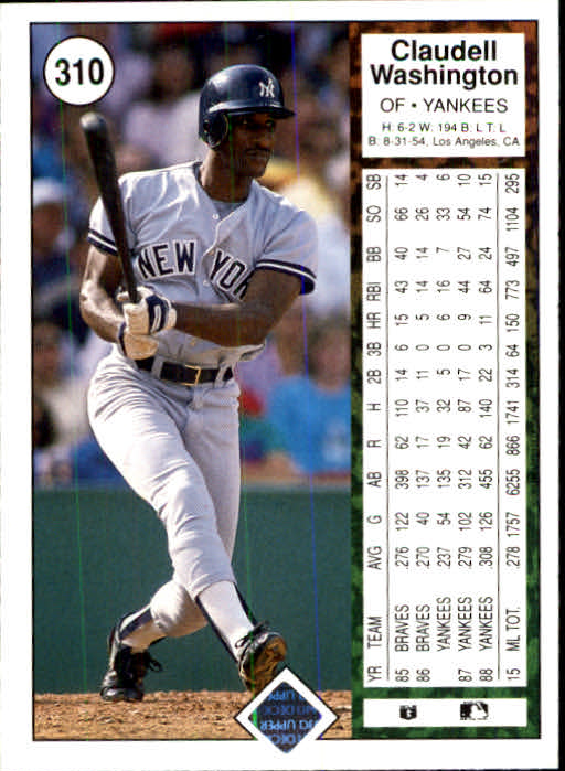 1989 Upper Deck Baseball Card Pick 249-496 - Picture 125 of 491