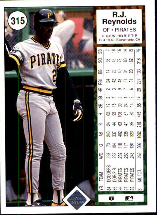 1989 Upper Deck Baseball Card Pick 249-496 - Picture 135 of 491