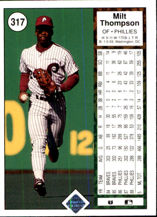 1989 Upper Deck Baseball Card Pick 249-496 - Picture 139 of 491