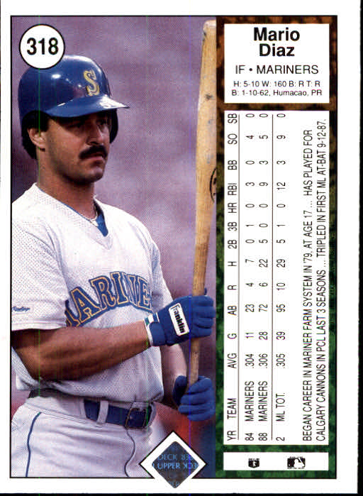 1989 Upper Deck Baseball Card Pick 249-496 - Picture 141 of 491