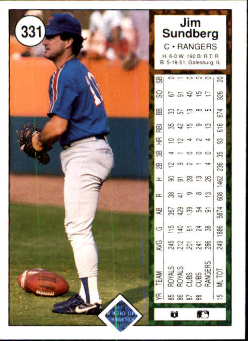 1989 Upper Deck Baseball Card Pick 249-496 - Picture 165 of 491