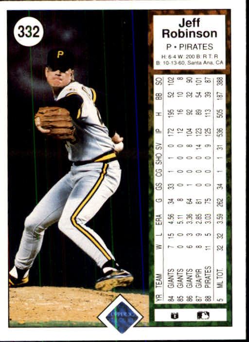 1989 Upper Deck Baseball Card Pick 249-496 - Picture 167 of 491