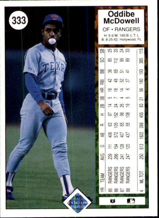 1989 Upper Deck Baseball Card Pick 249-496 - Picture 169 of 491