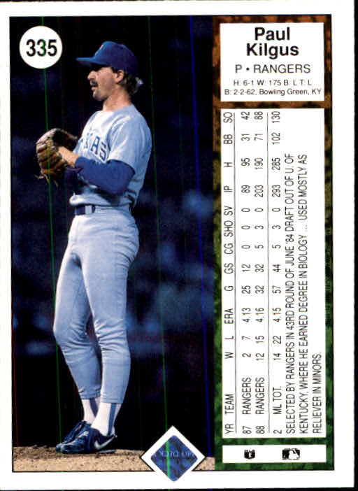 1989 Upper Deck Baseball Card Pick 249-496 - Picture 173 of 491