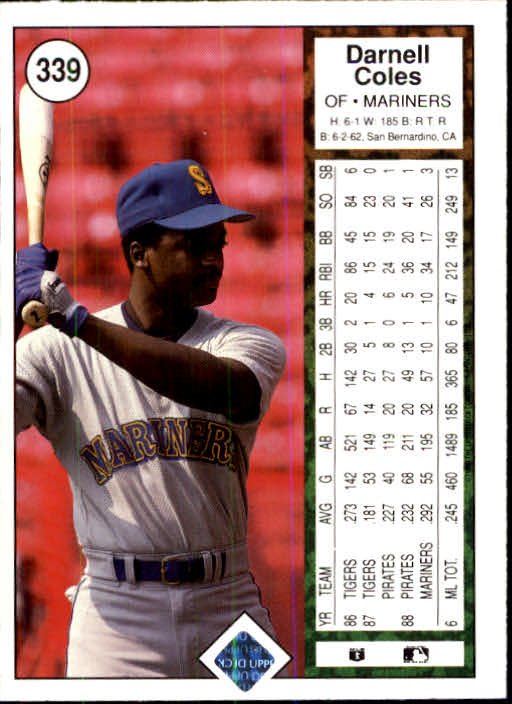 1989 Upper Deck Baseball Card Pick 249-496 - Picture 181 of 491
