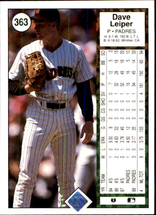 1989 Upper Deck Baseball Card Pick 249-496 - Picture 225 of 491