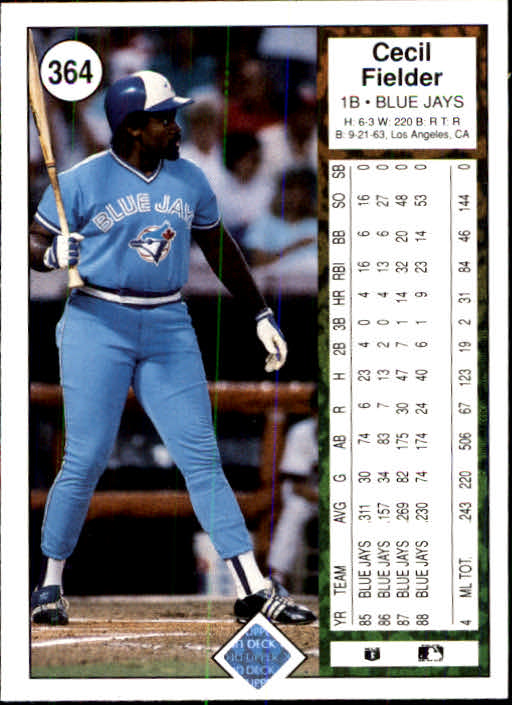 1989 Upper Deck Baseball Card Pick 249-496 - Picture 227 of 491