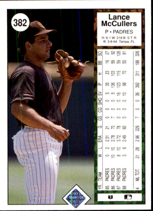 1989 Upper Deck Baseball Card Pick 249-496 - Picture 263 of 491