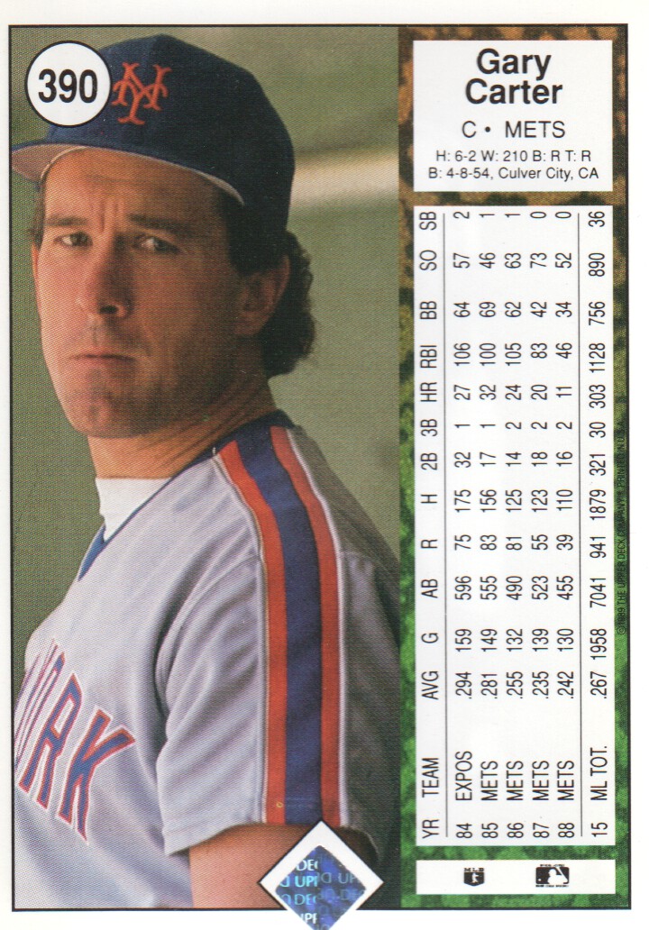 1989 Upper Deck Baseball Card Pick 249-496 - Picture 279 of 491